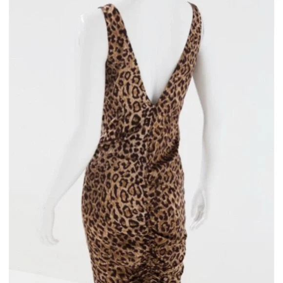 Dolce & Gabbana Leopard Mini Dress - Picture 2 of 7